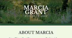 Desktop Screenshot of marciagrant.com